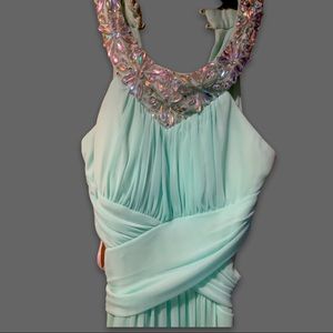 By Deb Light Mint Green Evening Gown 👗